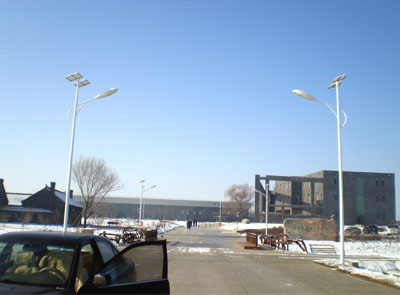榆林市古塔镇6米太阳能LED路